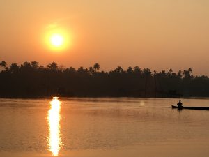 cochin boat trip sunrise 