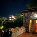 Yoga and Cultural Retreat, Cambodia & Vietnam, Nui Sam in the evening from my balcony