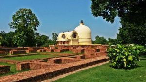 Nepal and North India Retreat. Kushinagar Buddhist Temple